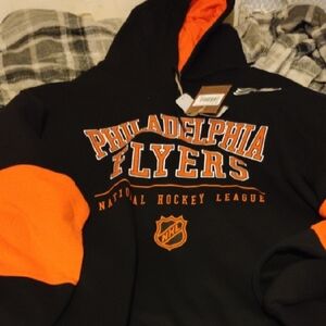 Philadelphia Flyers Black and Orange NHL Hoodie